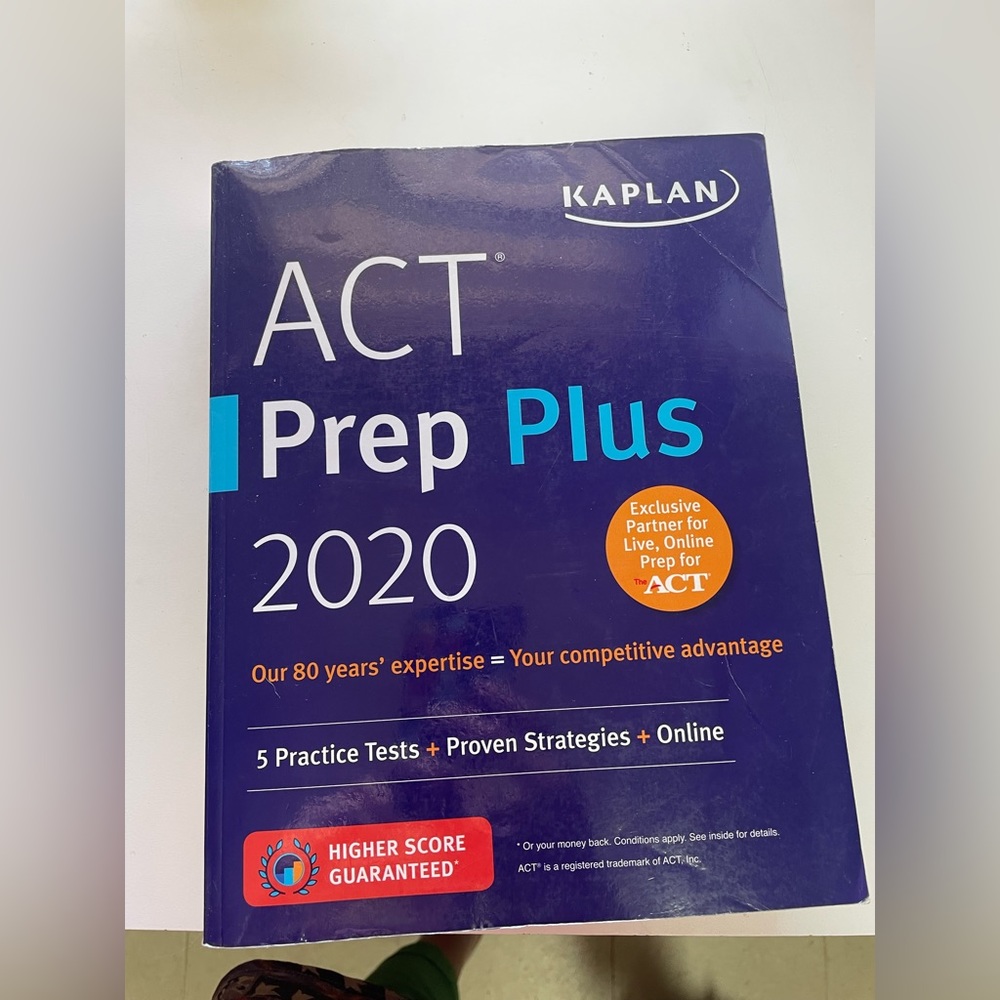 Kaplan ACT Prep Plus 2020